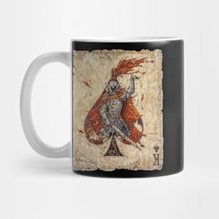 Poker King of clubs: The Dark Warrior Mug